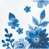 Bulk Royal Florals Beverage Napkins 5