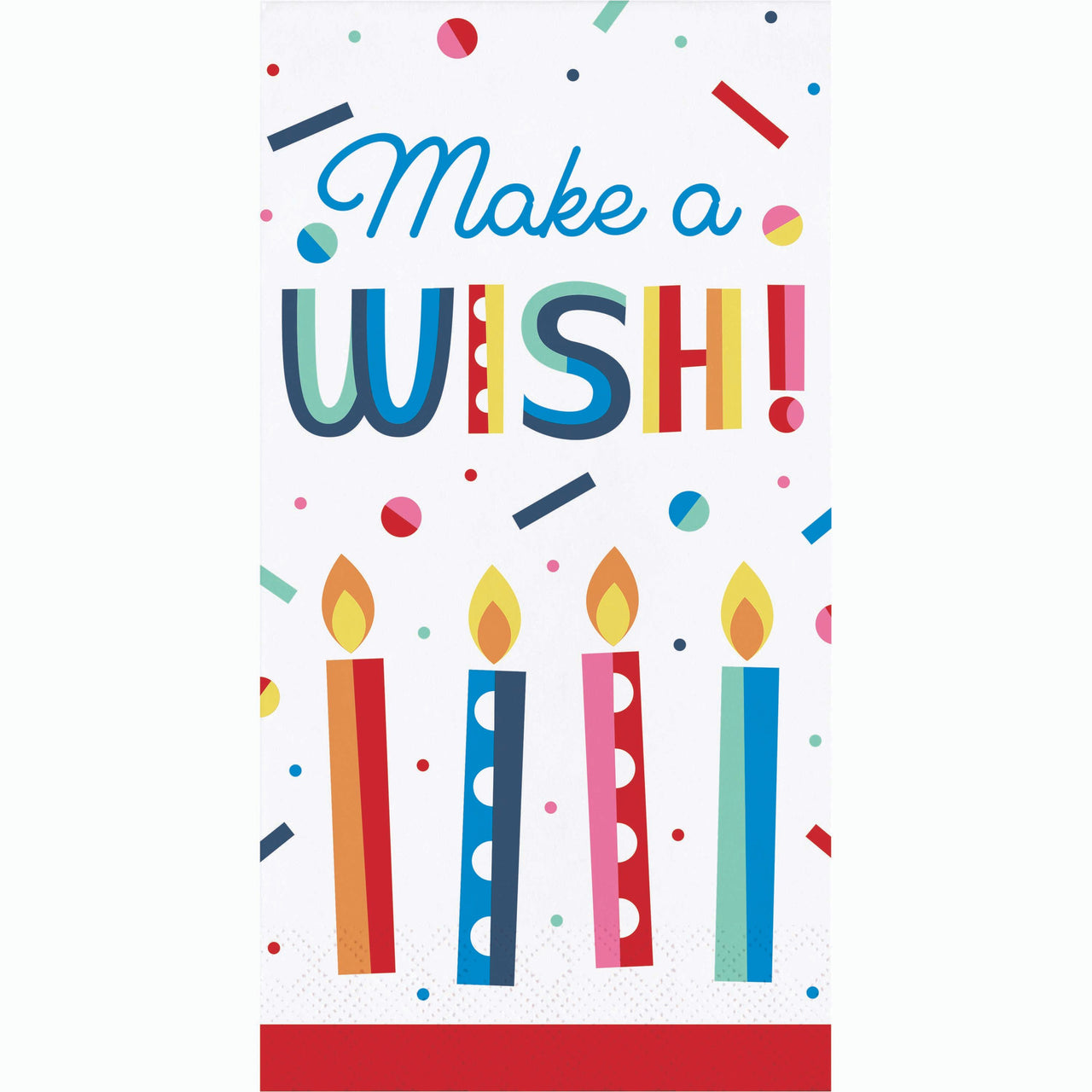 Bulk Birthday Bliss Guest Towels 7.75" x 4.5" (288 per Case)