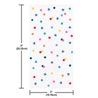 Bulk Prismatic Party Guest Towels 7.75