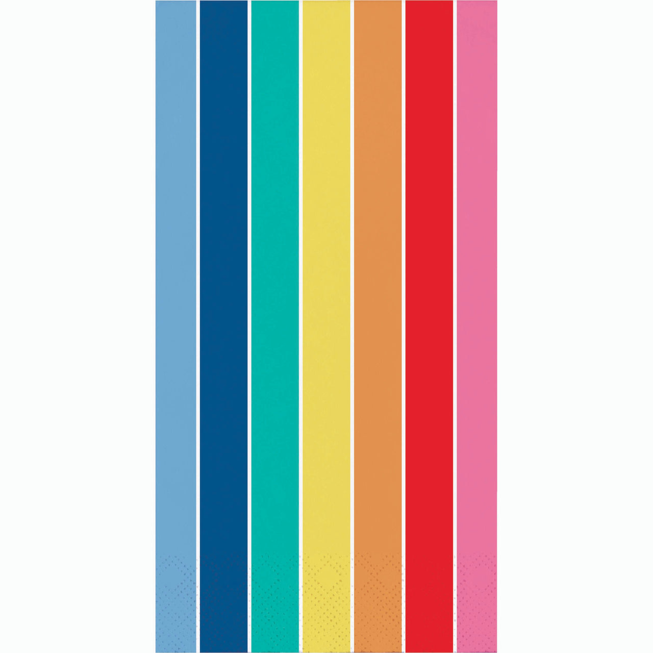 Bulk Prismatic Party Guest Towels 7.75" x 4.5" (288 per Case)