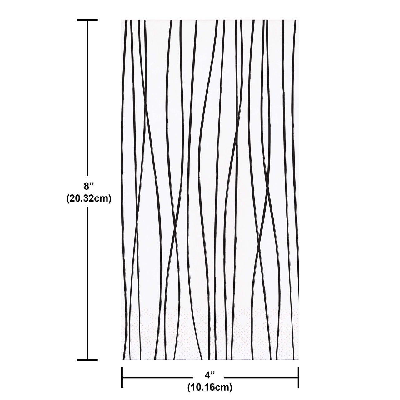 Bulk Modern Monochrome Guest Towels 7.75" x 4.5" (288 per Case)