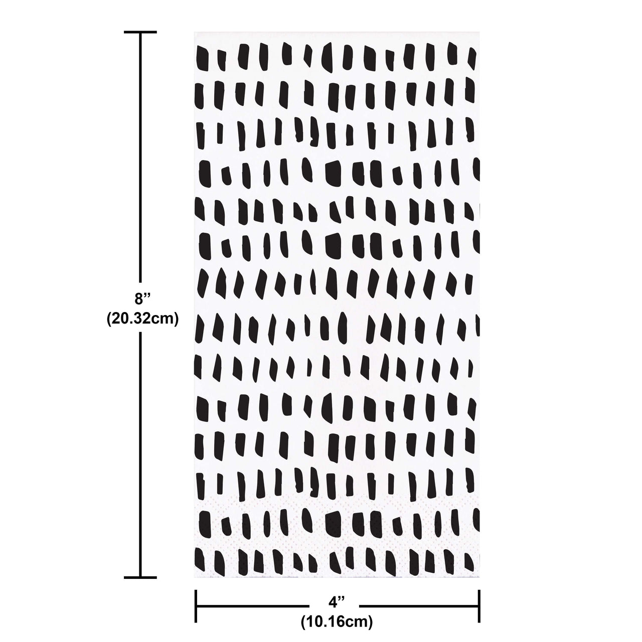Bulk Modern Monochrome Guest Towels 7.75" x 4.5" (288 per Case)