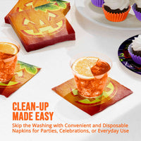 Bulk Pumpkin Prowlers Beverage Napkins 5