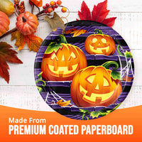 Bulk Pumpkin Prowlers Luncheon Plates 7