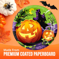 Bulk Pumpkin Prowlers Dinner Plates 9