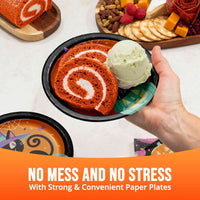 Bulk Frightful Friends Luncheon Plates 7