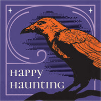 Happy Haunting Luncheon Napkins 6.5