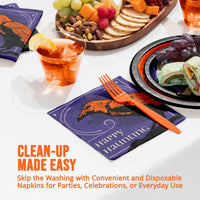 Bulk Happy Haunting Luncheon Napkins 6.5