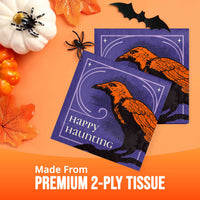 Bulk Happy Haunting Luncheon Napkins 6.5