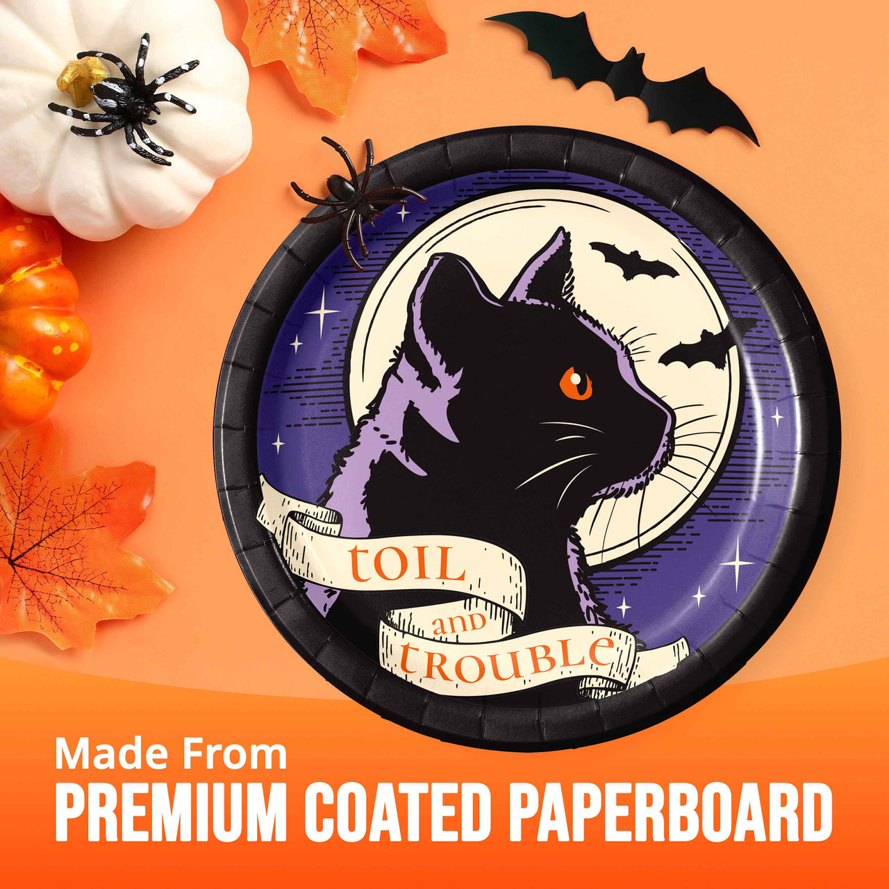 Bulk Happy Haunting Luncheon Plates 7" (96 per Case)