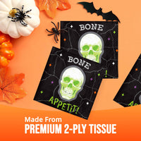 Bulk Radiant Reaper Bone Appetit Beverage Napkins 5