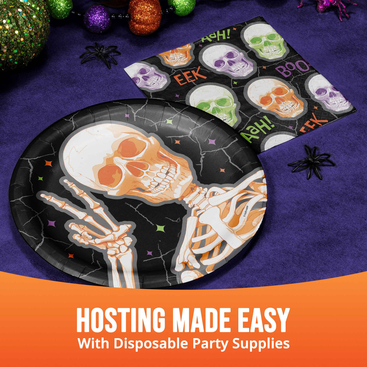 Bulk Radiant Reaper Luncheon Napkins 6.5" x 6.5" (192 per Case)