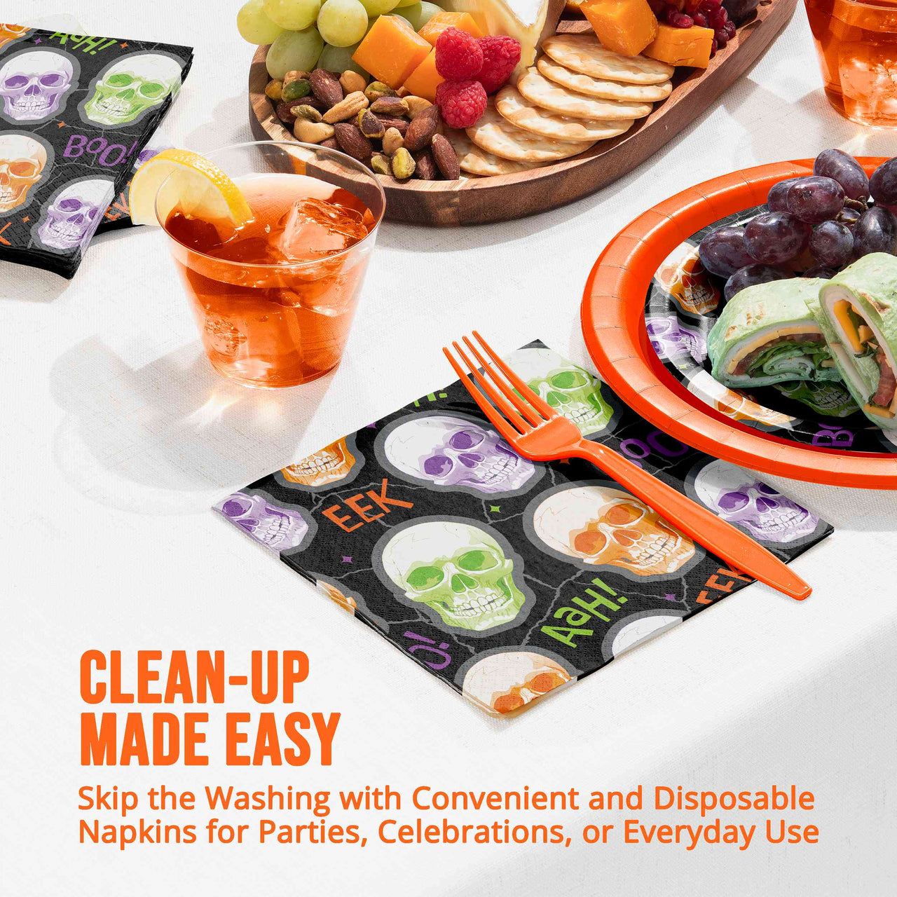 Bulk Radiant Reaper Luncheon Napkins 6.5" x 6.5" (192 per Case)