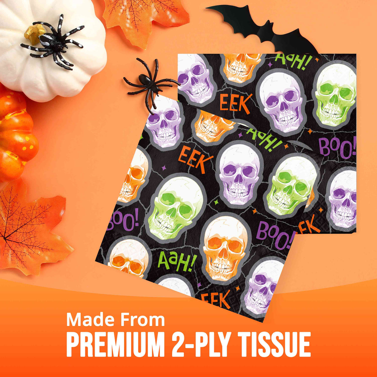 Bulk Radiant Reaper Luncheon Napkins 6.5" x 6.5" (192 per Case)