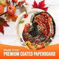 Bulk Bountiful Bird Luncheon Plates 7