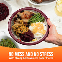 Bulk Bountiful Bird Dinner Plates 9