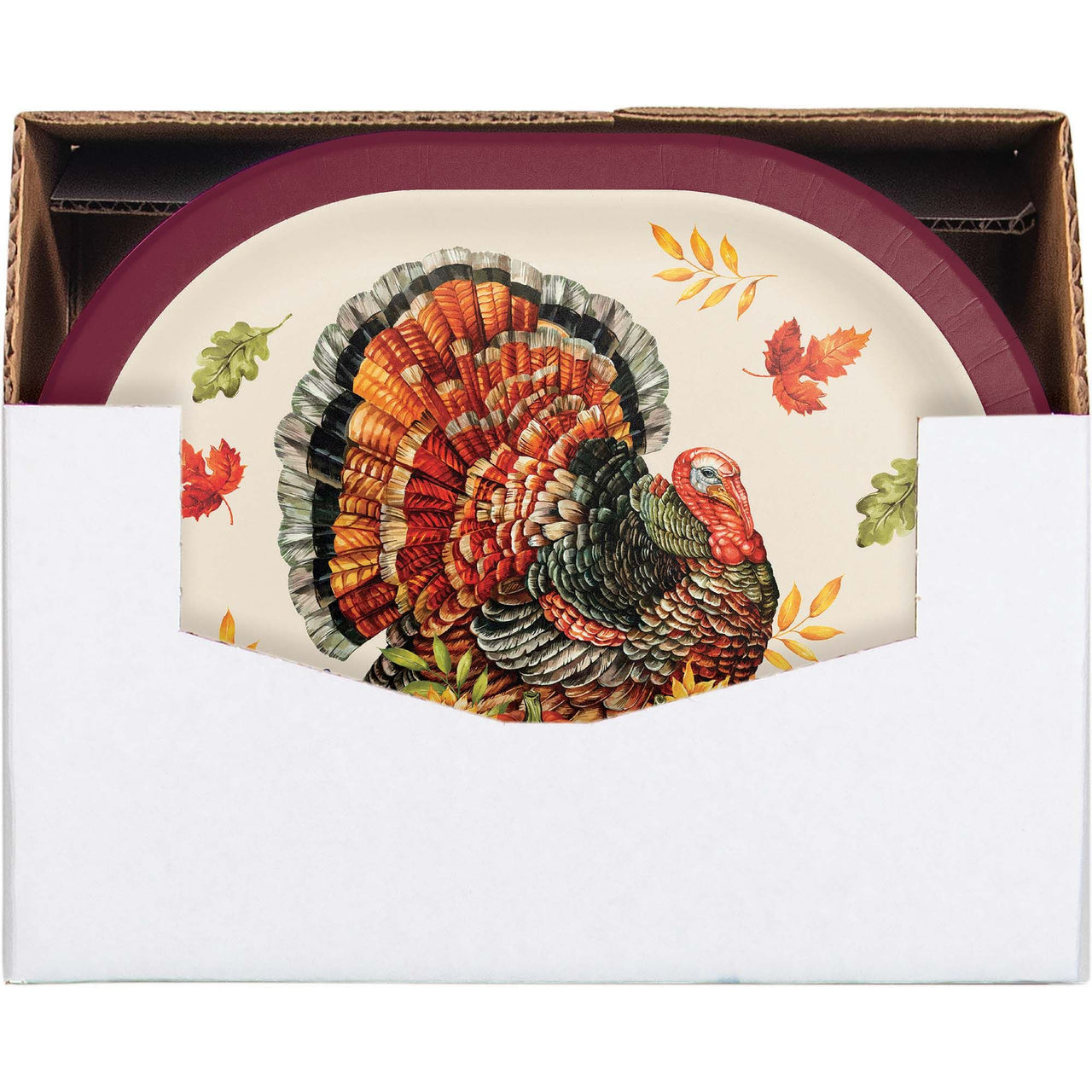 Bulk Bountiful Bird Oval Platters 12" (96 per Case)