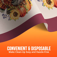 Bulk Bountiful Bird Plastic Tablecovers 54
