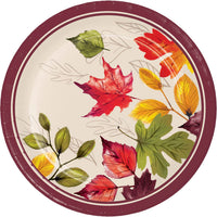Falling Foliage Luncheon Plates 7