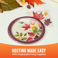Bulk Falling Foliage Luncheon Plates 7