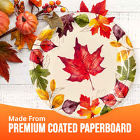 Bulk Falling Foliage Dinner Plates 9