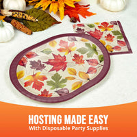 Bulk Falling Foliage Oval Platters 12