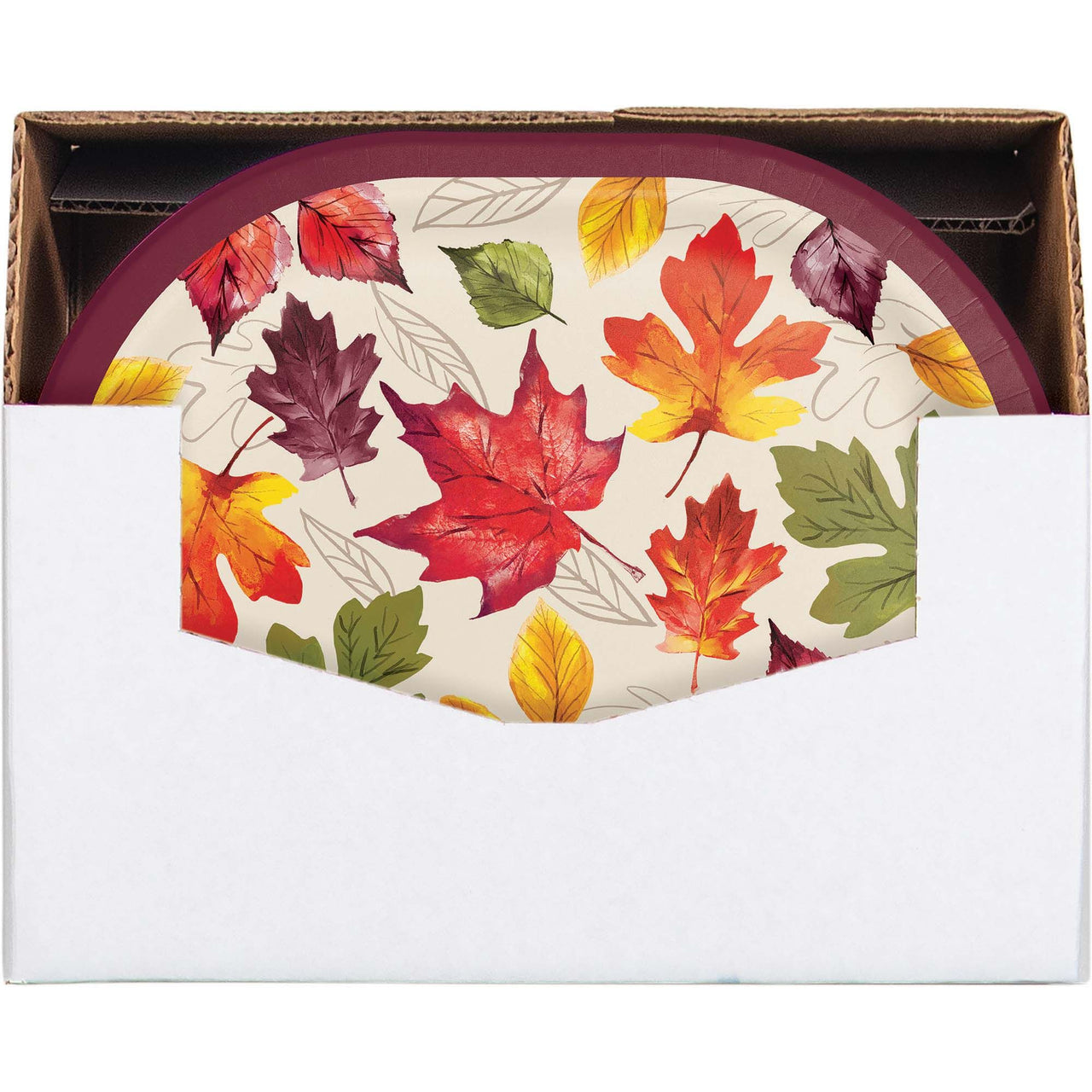 Bulk Falling Foliage Oval Platters 12" (96 per Case)