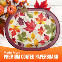 Bulk Falling Foliage Oval Platters 12