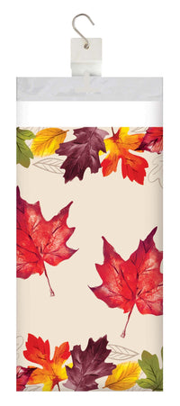 Bulk Falling Foliage Plastic Tablecovers 54