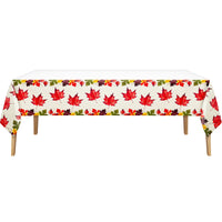 Bulk Falling Foliage Plastic Tablecovers 54