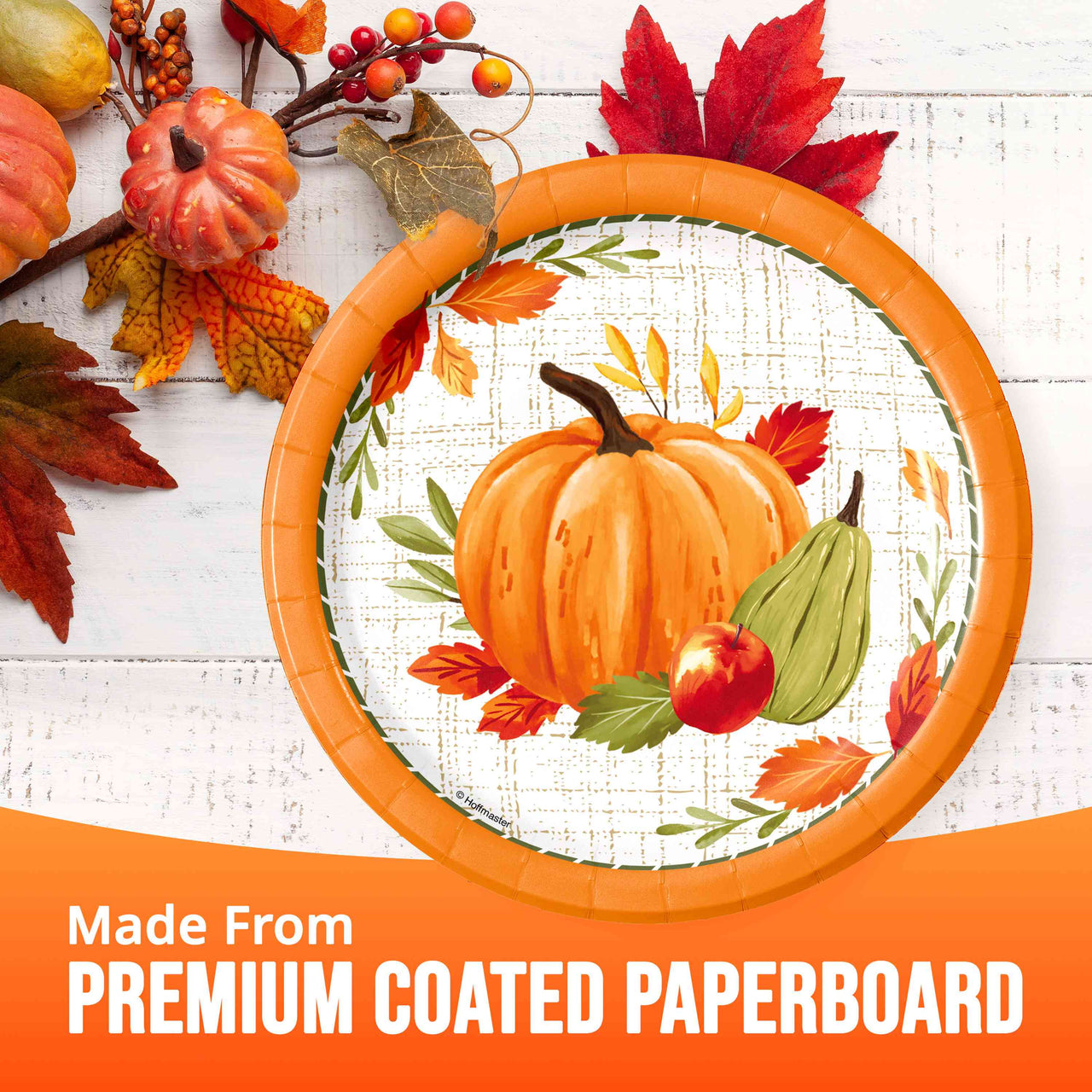 Bulk Autumn Orchard Luncheon Plates 7" (96 per Case)