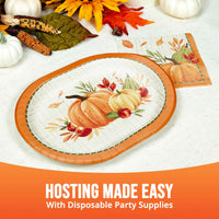 Bulk Autumn Orchard Oval Platters 12