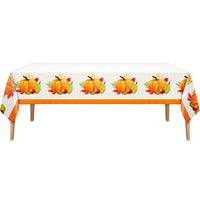 Bulk Autumn Orchard Plastic Tablecovers 54
