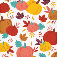 Turkey Treat Luncheon Napkins 6.5