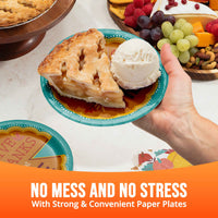 Bulk Turkey Treat Eat Pie Luncheon Plates 7