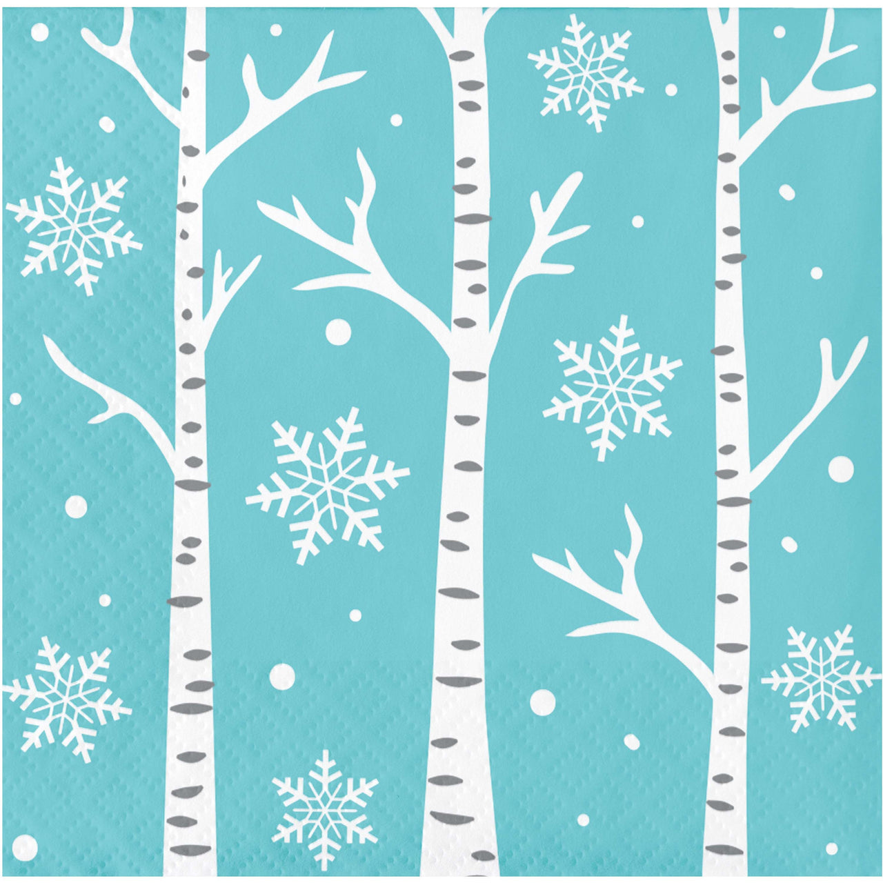 Bulk Frosted Fun Beverage Napkins 5" x 5" (192 per Case)
