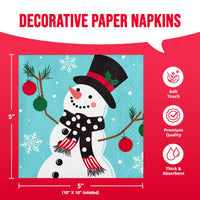 Bulk Frosted Fun Beverage Napkins 5