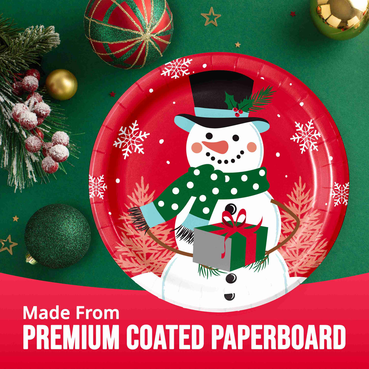 Bulk Frosted Fun Luncheon Plates 7" (96 per Case)