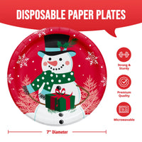 Bulk Frosted Fun Luncheon Plates 7