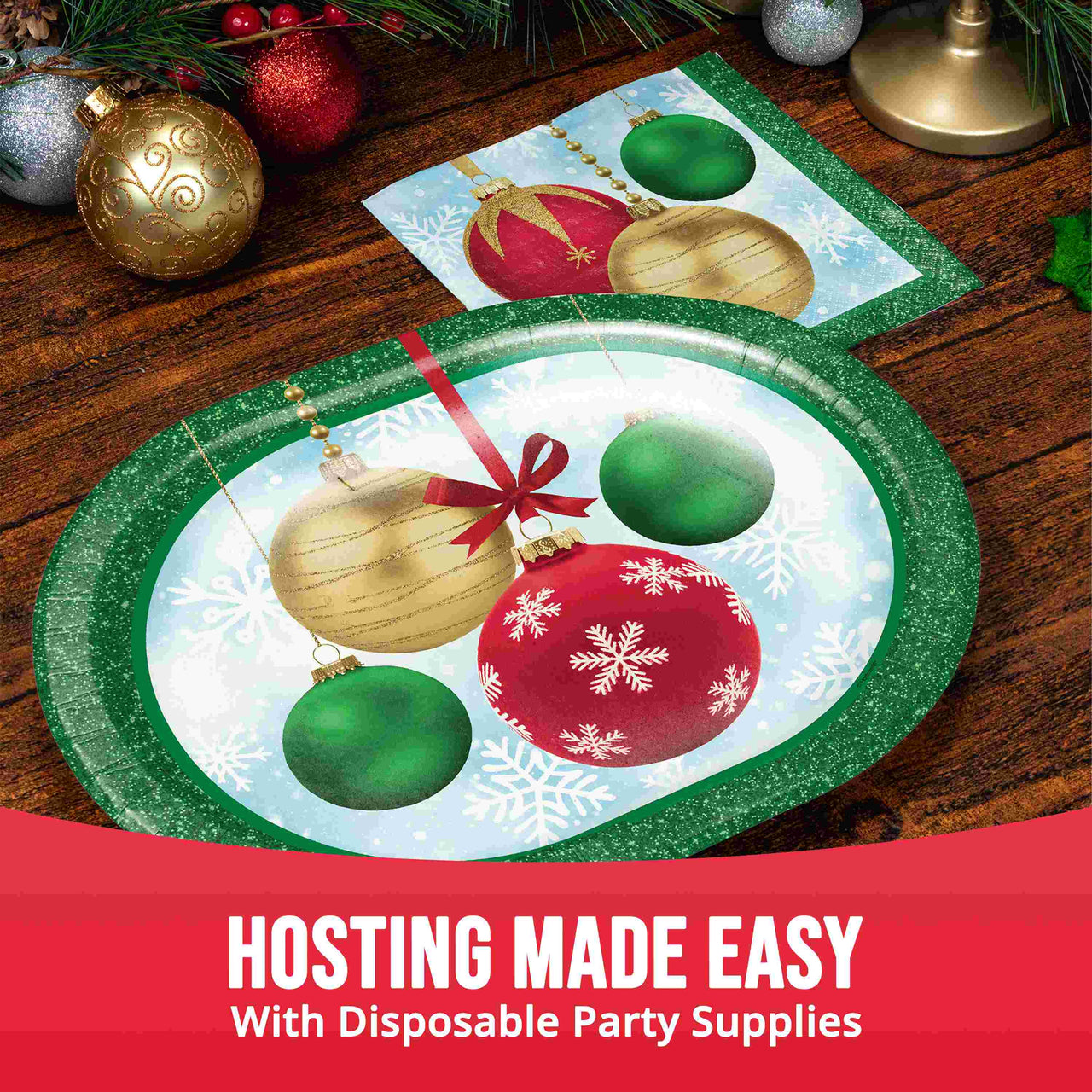 Bulk Frosted Fun Oval Platters 12" (96 per Case)