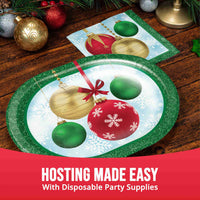 Bulk Frosted Fun Oval Platters 12