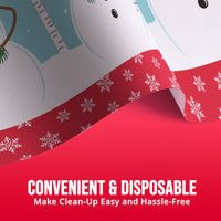 Bulk Frosted Fun Plastic Tablecovers 54