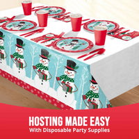 Bulk Frosted Fun Plastic Tablecovers 54