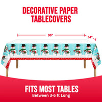 Bulk Frosted Fun Plastic Tablecovers 54