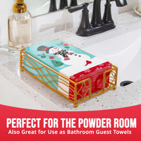 Bulk Frosted Fun Guest Towels 7.75