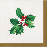 Holly Haven Beverage Napkins 5