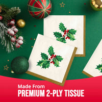Bulk Holly Haven Beverage Napkins 5