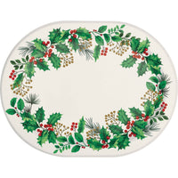 Holly Haven Oval Platters 12