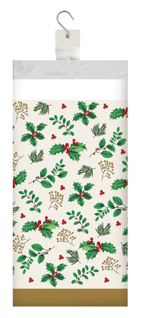 Bulk Holly Haven Plastic Tablecovers 54