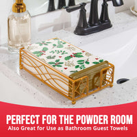 Bulk Holly Haven Guest Towels 7.75
